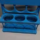 Drink Carrier with Handle, Reusable Drink Carrier for Large Drinks, Drink Carrier for Food Delivery (Bondi Blue)