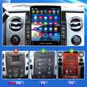 [4+64G] 9.7" Car Stereo Radio for Ford F150 2009 2010 2011 2012 2013 2014 Android 13 Touchscreen Radio Upgrade with Wireless Carplay & Android Auto AHD Camera,GPS Navigation,SWC,WiFi,FM,Bluetooth