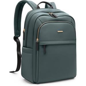 Travel Backpack for Women Personal Carry On Bag Business Weekender Hiking Multilayer Laptop Bag,16 Inch,DarkGreen