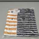 Tankaneo Womens Oversized Color Block Striped T-Shirts Summer Casual Short Sleeve Tops Trendy Loose Fit Crew Neck Tees