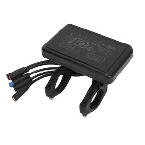Focket T4 Electric LCD Display, Black, ABS, Speedometer, Odometer, Waterproof, Controller for Electric