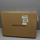 Rustic Vintage Big Wood Food Serving Trays with cutout Metal Handles(20 Inches) large Nesting Board Decorative Serving Trays Platter for Breakfast in Bed, Ottoman, Coffee Table, BBQ, Party (Gray white)