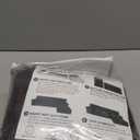 NAISI Couch Cover L Shape 2 Pieces Sofa Cover Soft Stretch Slipcovers with 2pcs Pillowcases Furniture Protector Sectional Couch Covers 3 Seater + 3 Seater(Coffee)