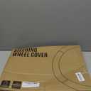 PIC AUTO Steering Wheel Cover, Hot Pink Sparkly Crystal Bling Glitter with Leather, Universal Fit 14.5"-15.5" Car Steering Wheels for Girls & Women, Anti-Slip Wheels Cover for Cars, Trucks, Van, SUVs