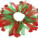 Locmeo Dog Tutu Tulle Tutu for Dogs Small Large Medium Puppy Dress Ballerina Costume Skirt for Holiday Puppy Cats Bunny Pet Outfit Birthday Wedding Party Photo Prop Supplies(Christmas Color)