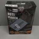 Compact 10'' Roti Maker Machine, Electric Tortilla Press with Detachable Handle, Prensa Para Tortillas,Chapati Maker Machine, Burrito Maker, Tortillera, Black