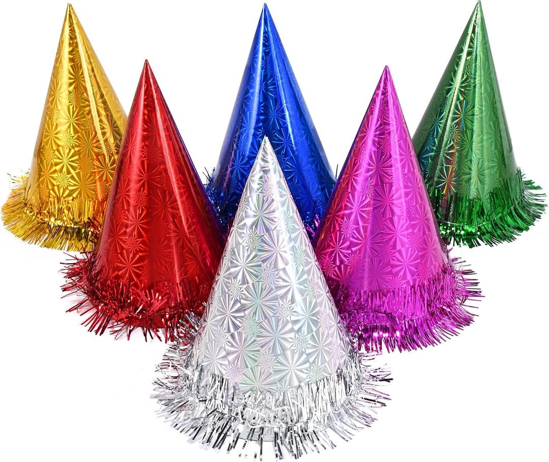 CANREVEL Party Hats for Adults, Party Supply for Party Decorations, Party Headwear for Birthday Celebration for Women Men