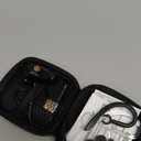 Bluetooth Headset, V5.0 Ultralight Wireless Headphone Cell Phone Earpiece with Mic Headsetcase,Volume Control, Handsfree Earbud,Compatible with Android/iPhone/Smartphones/Laptop (Black)