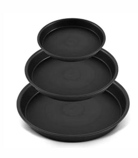 3 Size Square Stepping Stone Mold Internal Diameters 9.3" 12.6" and 14.3" Plastic Stepping Stone Molds for Concrete and Stained Glass for Garden Walk Way