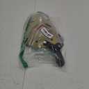 Yellow Horror Masquerade Party Hockey Mask & Slasher Machete Set for Halloween Cosplay Mask & Machete Prop Halloween Horror Adult Costume Parties