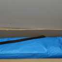 S/M/L Outdoor Raised Dog Cot with Canopy & Side Shade - Portable Cooling Elevated Dog Bed for Camping Beach (with Carry Bag)