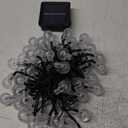 NAACOO Solar String Lights Outdoor 40Ft Waterproof Fairy Lights with 8Modes,Solar Powered Crystal Globe Lights for Garden Fence Patio Home Party Christmas Decoration (White)