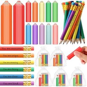 Dunzoom 20 Set 180 Pcs Welcome Back to School Gifts for Students Motivational Rainbow Pencils Erasers Teacher Mail Cards First Day of School Meet The Teacher Gifts for Students Party Supplies Dunzoom 20 Set 180 Pcs Welcome Back to School Gifts for Students Motivational Rainbow Pencils Erasers Teacher Mail Cards First Day of School Meet The Teacher Gifts for Students Party Supplies