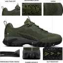 Hiking Shoes Women Waterproof Lightweight for Trail Trekking Camping Outdoor (6, Green)