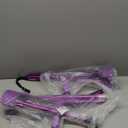 Forearm Crutches Pair Folding Crutches Lightweight Adjustable Crouches for Walking,Rubber Handles, Comfortable, Non-Slip Crutches for Adults(Violet) (20.1*4.7*4.3*IN)
