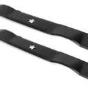 134149 Mower Blade for 42" Deck, 21'' Mulching Blades Compatible with Craftsman Model 917 Lawn Tractor, Hu sqvarna Riding Mower, Replace for 424752 24676 422719 139775, 2 Pack