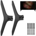 TV Stand Legs Replacement for LG 49 50 55 Inch 49UJ6300 49LJ5550 49UK6300 50UJ6300 50UK6300MEZ64114730 55UK6500 55UK6300 55UM6900 55UK6090PUA 55UN7300 55LJ550M 50UM7300