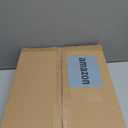 2-Light Floor Lamp, Mid Century Floor Lamp with White Fabric Shade, Standing Lamp Tall Lamp for Living Room Bedroom, 3 Color Temperatures 9W Bulb Include (Black & Gold)