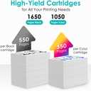 ZIPRINT Remanufactured Ink Cartridge Replacement for EPSON 232 Ink Cartridge Compatible with XP 4200 XP-4200 Printer Ink Cartridges WF-2930 WF-2950 XP-4205 Printer (3XL Black, 3 Standard CMY)
