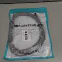 26FT 60W USB C to USB C Right Angle Fast Charging Cable,Long Cord Nylon Braided, Type C Charger Cord for,Apple-iphone 15,Sam-sung GalaxyS24 S23 S22 A15,iPad Pro/Air,Pixel 5/4 XL,One-Plus 8T,PS5 (Grey)