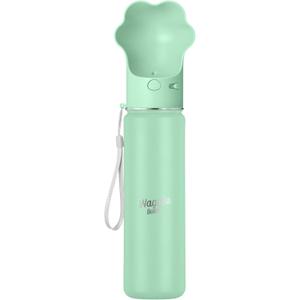Stainless Steel Dog Travel Water Bottle, Vacuum Insulated Portable Dog Water Dispenser, Large Bottle with Drink Cup On The Go, Outdoor Walking, Hiking, Travel (Mint, 22oz)