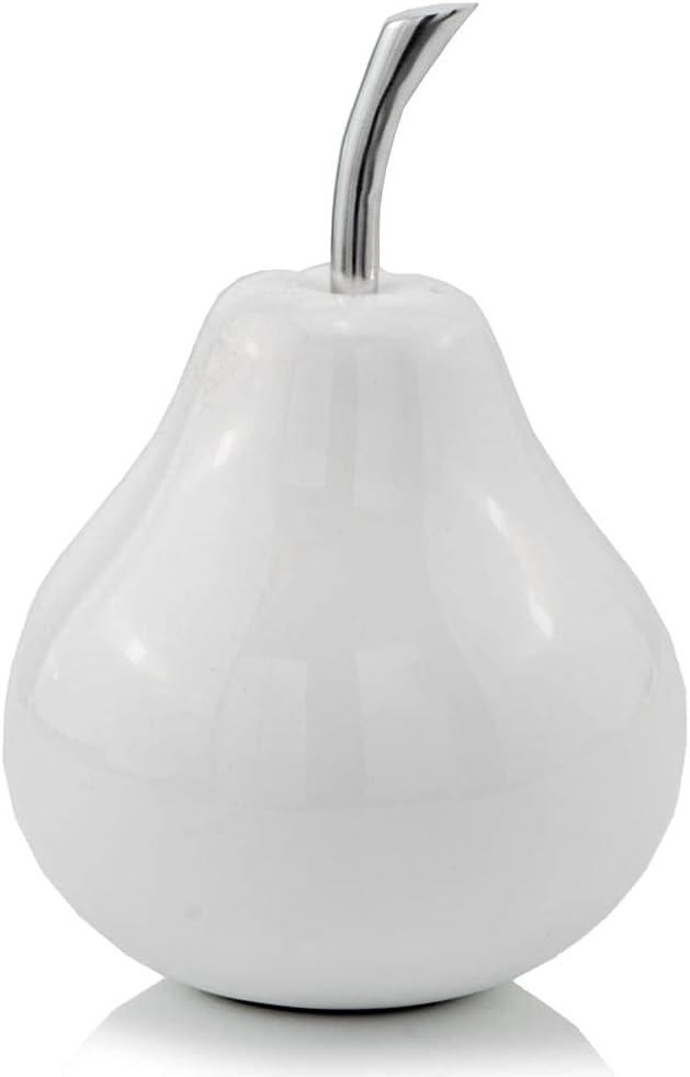 Modern Day Accents Pera Blanco XL White Pear