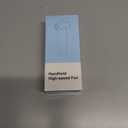 Handheld Portable Turbo Fan, 85000RPM Super High-speed Fan with 4-speed, 4000mAh, USB-C Rechargeable Personal Battery Operated, Mini Small Pocket Design for Travel/Outdoor/Vacation/Concert/Gift, Grey