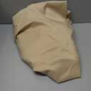 Waterproof Round Tablecloth for Round Dining Table, Decorative Rustic Soft Wipeable Table Cloths Cover Indoor Outdoor Use for Holiday,Wedding, Kitchen (70 Inch,Round (4-6 Seats),Beige)