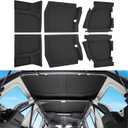 JOYTUTUS Roof Headliner Compatible with Wrangler JL 4-Door 2018+ | 5-Layer Noise & Heat Reduction | 22C Cabin Cooler