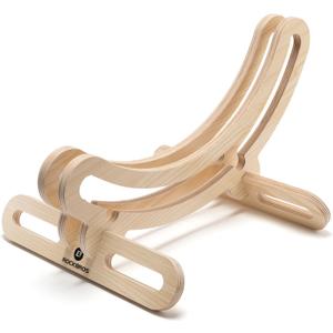 ROCKBROS Indoor Bike Stand Floor Bicycle Storage Rack Wooden Display Stand for 700C Road Bikes (23C-30C) Bike Stop and Wheel Holder