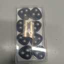 Appliance Casters - Furniture Sliders & Appliance Rollers for Kitchen, Coffee Machine, Blender, Oven - Helps Mom or Wife Easily Solve Countertop Sliding (Black, 8pcs)