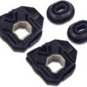 runmade Upper & Lower Radiator Support Mount Rubber Set Compatible with VW Passat Jetta Golf GTI Tiguan Beelte Audi TT A3