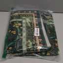 Door Mat Indoor Entrance 2x3 Rug Machine Washable Vintage Floral Botanical Small Area Rug Non-Slip Low Pile Throw Rugs for Entryway, Kitchen, Front Door Entrance, Entry, Kids Room, Green