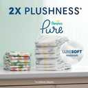 Pampers Pure Baby Diapers, Size 5 (27+ lbs), 88, Up to 100% Leakproof, Premium Hypoallergenic Soft Diapers