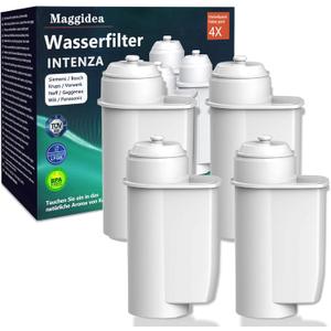Coffee Water Filter, Compatible withWasserfilter fur S-i-e-mens Eo Series,EQ5,EQ6,EQ9EQ500.S700.Wasserfilter S-i-e-mens3200,B osch TCZ7003,TCZ7033,467873, 4-Pack