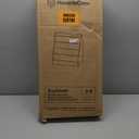 Humble Crew Camden Kids Wooden 5-Tier Bookcase, Toddler Bookshelf Organizer with Forward-Facing Display, Compact Storage Rack for Books and Magazines, Grey, for Playroom, Nursery, or Classroom