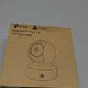 Kasa 1080p Indoor Pan/Tilt Wired Security Camera - Works as a Baby & Pet Monitor, Motion Detection & Tracking, 2-Way Audio, Night Vision, Subscription-Free Local Storage or Optional Cloud, EC70 (White)