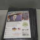 Drymate Jumbo Dog Playpen Mat (60x74), Super Absorbent, Waterproof, Slip-Resistant, Machine Washable, Reusable Puppy Pad for Training, Whelping, Housebreaking, Incontinence, Crate, Kennel (USA Made) (Charcoal)