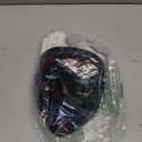 Camlinbo Halloween LED Mask & Glow Set, Adult Light up Mask Glow Gloves and Shoelaces, Halloween Cosplay Party Costume (Red)