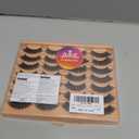 Short Lashes Natural Look False Eyelashes Thick Volume Faux Mink Lashes Pack Wispy Strip Fake Eyelashes Cat Eye Lashes that Look Like Extensions 14 Pairs