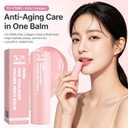 PDRN Pink Collagen Volume Multi Balm Stick, DNA & PDRN Collagen Wrinkle Stick – Wrinkle Care & Deep Hydration for Face, Lips, Eyes, Neck (2-Pack)