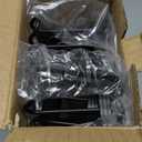 Shower Caddy Hanging - Never Rust Shower Hanging Organizer - Aluminum Over the ShowerHead Caddy with Soap Basket and 6 Hooks for Razor/Sponge (Black)