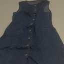 Nitzana Women's Denim Dress Jean Sleeveless Button Down Shirt Mini Tank Casual Summer Dresses with Pocket 2025 Trendy Outfits, Medium