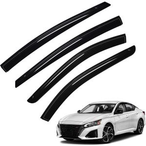 Altima Rain Guard - Window Visors for Nissan Altima 2019-2025 2026, Out-Channel Side Window Rain Guards for Altima Accessories, 4PCS, Black, Car Accessories