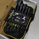 KJE 6PCS Metric 10-17mm Ratcheting Flare Nut Wrench, Brake Line Wrench Set, Ratcheting open end Tubing Wrench Set, 72-Tooth, CR-V, for Nuts on Fuel, Brake or Air Conditioning Lines, Gifts for Men