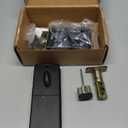 Amazon Basics Electronic Keypad Deadbolt Door Lock with Auto Lock, Touch-Control Keyless Entry, Customizable User Codes, Easy Installation, Contemporary, Matte Black, 1-Pack