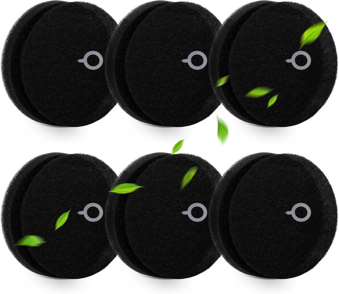 6Pack 4039 Vacuum Filter Kits for Bissell PowerClean FurGuard 280W, PowerClean FurFinder 200W Self-Standing Vacuum Cleaner 4039 4241 4052