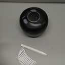 Upgraded Ultrasonic Retainer Cleaner Machine, 45kHz Ultrasonic Dentures Cleaner for Night Guards, Braces, Aligner, Toothbrush, Jewelry and More, 200ML Capacity, Black