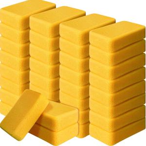 Tioncy 36 Pcs Large Sponges Bulk 7.5 x 5.5 x 1.9 Inch Grouting Car Wash Foam Cleaning and Washing Sponge Commercial Foam Large All Purpose for Cleaning Dishes Car Tile Bike