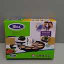 Non Stick Appam Patra, Appam Maker, 12 Pits Appam Maker With Lid, 1 Spatula, 1 Scrubber